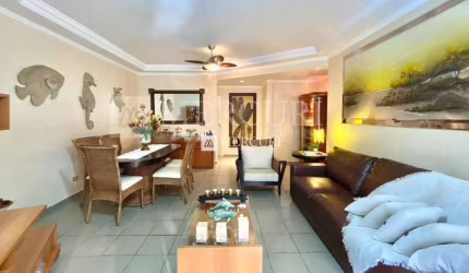 Apartamento com 3 quartos (2 suítes) à venda, 158 m² por R$ 850.000 - Prédio com Lazer - Pitangueiras - Guarujá/SP – Imobiliária Mercuri