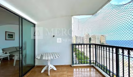Apartamento Frente Mar com 3 quartos (3 suítes) à venda, 217 m² por R$ 1.500.000 - Pitangueiras - Guarujá/SP - Imobiliária Mercuri