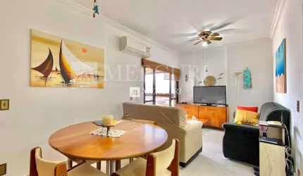 Apartamento com Vista para o Mar, com 3 quartos (1 suíte) à venda, 95 m² por R$ 560.000 - Enseada - Guarujá/SP – Imobiliária Mercuri