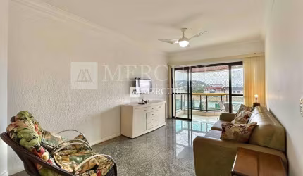 Apartamento com 3 quartos (1 suíte) à venda, 123 m² por R$ 590.000 - Prédio com Lazer - Enseada - Guarujá/SP – Imobiliária Mercuri