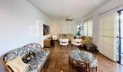 Apartamento Espaçoso com 4 quartos (2 suítes) à venda, 208 m² por R$ 590.000 - Enseada - Guarujá/SP - Imobiliária Mercuri