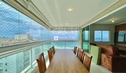 Apartamento no Guarujá, Pitangueiras, Frente Mar, com 3 Quartos.