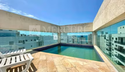 Cobertura com Piscina, com 2 quartos (2 suítes) à venda, 150 m² por R$ 800.000 - Pitangueiras - Guarujá/SP - Imobiliária Mercuri