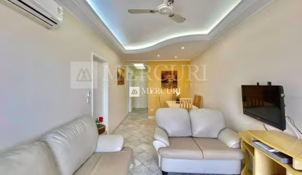 Apartamento com 2 quartos (1 suíte) à venda, 80 m² por R$ 840.000 - Pitangueiras - Guarujá/SP  - Imobiliária Mercuri