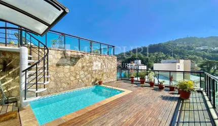 Cobertura com Piscina, 3 quartos (1 suíte) à venda, 137 m² por R$ 590.000 - Enseada - Guarujá/SP - Imobiliária Mercuri