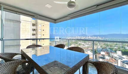 Apartamento com Vista para o Mar, 2 quartos (1 suíte) à venda, 71 m² por R$ 850.000 - Enseada - Guarujá/SP - Imobiliária Mercuri