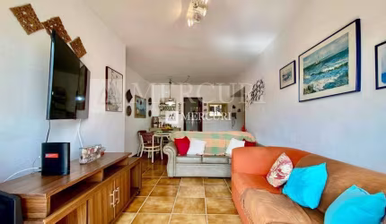 Apartamento com Duas Sacadas e Vista para o Mar na Enseada, Guarujá