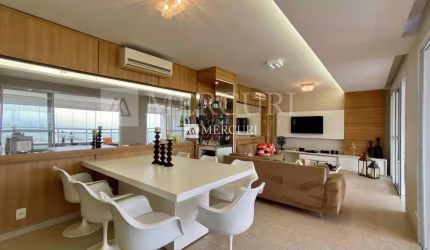 Apartamento com Vista para o Mar, 3 quartos (3 suítes) à venda, 158 m² por R$ 1.600.000 - Enseada - Guarujá/SP - Imobiliária Mercuri