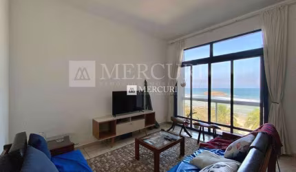Apartamento Frente Mar com 3 quartos (2 suítes) à venda, 103 m² por R$ 770.000 - Pitangueiras - Guarujá/SP - Imobiliária Mercuri