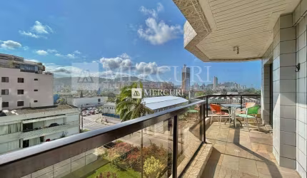 Apartamento com Sacada, 3 quartos (2 suítes) à venda, 93 m² por R$ 800.000 - Enseada - Guarujá/SP - Imobiliária Mercuri