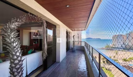 Apartamento com Vista para o Mar, 3 quartos (3 suítes) à venda, 140 m² por R$ 1.180.000 - Jardim Astúrias - Guarujá/SP - Imobiliária Mercuri