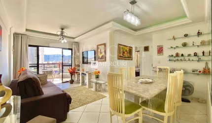 Apartamento com Vista para o Mar, 3 quartos (1 suíte) à venda, 74 m² por R$ 650.000 - Enseada - Guarujá/SP - Imobiliária Mercuri