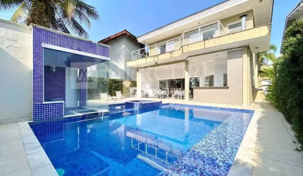 Casa Jardim Pernambuco II, 6 quartos à venda por R$ 2.200.000 - Imobiliária Guarujá