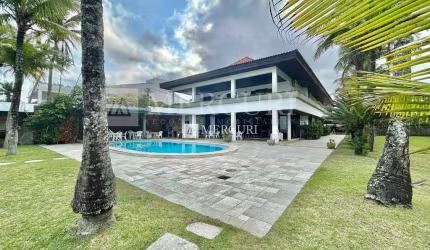 Casa Frente Mar com 10 quartos (9 suítes) à venda, 1000 m² por R$ 20.000.000 - Praia do Pernambuco - Guarujá/SP - Imobiliária Mercuri