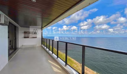 Apartamento com Vista Panorâmica do Mar na Enseada, Guarujá