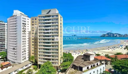 Apartamento à Venda no Guarujá – Praia das Pitangueiras, 3 Quartos e Vista para o Mar