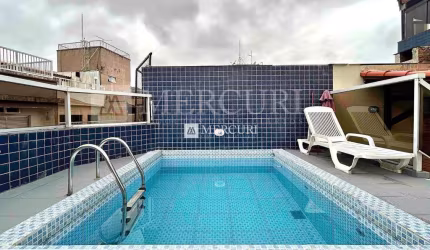 Cobertura Duplex no Guarujá, Enseada, 3 Quartos e Piscina privativa.