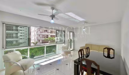 Apartamento no Guarujá, Pitangueiras, 100 metros da praia, 2 quartos mobiliados e 1 dependência
