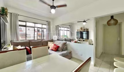 Apartamento no Guarujá, Enseada, semi mobiliado, 1 quarto