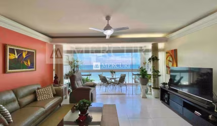 Apartamento no Guarujá, Praia das Pitangueiras, Frente para o mar, Vista mar, 3 suítes.