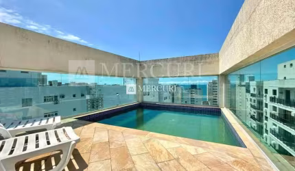 Cobertura com Piscina, com 2 quartos (2 suítes) à venda, 150 m² por R$ 800.000 - Pitangueiras - Guarujá/SP - Imobiliária Mercuri