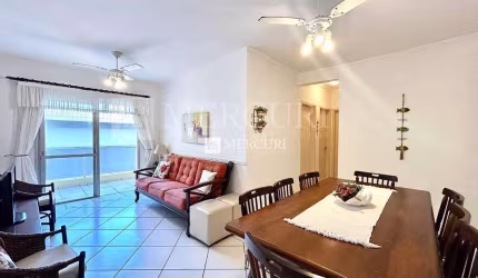 Apartamento no Guarujá, Enseada, Sacada e 3 Quartos
