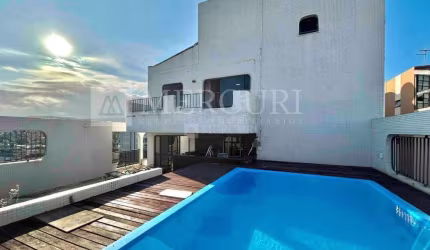 Cobertura Duplex no Guarujá, Enseada, Reformada com Piscina e Churrasqueira