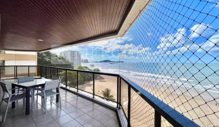 Apartamento no Guarujá, Jardim Astúrias, Vista Mar, 4 Quartos