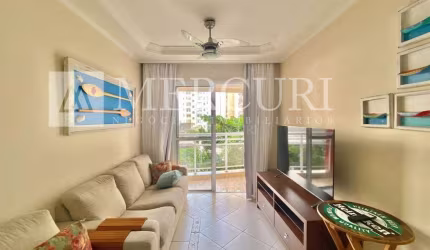 Apartamento no Guarujá, Pitangueiras, 3 quartos sendo 1 suíte e prédio com lazer.