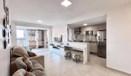Apartamento no Guarujá, Enseada, com Vista Mar, 2 suítes e Área Gourmet