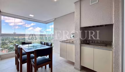 Apartamento no Guarujá, Enseada, com Vista Mar e Área Verde, 1 suíte e Área Gourmet.