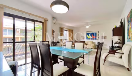 Apartamento no Guarujá, Enseada, 3 quartos sendo 2 suítes