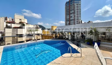 Cobertura no Guarujá, Enseada, Espaçosa, com vista para o Mar, 4 quartos 1 suíte.