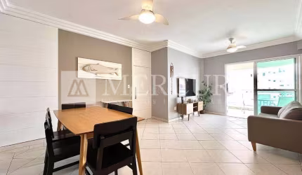 Apartamento no Guarujá, com Varanda Gourmet no Guarujá, Enseada,  Vista Parcial para o Mar com 3 Suítes.