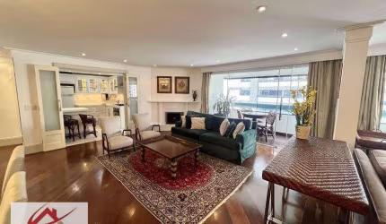 Apartamento para alugar, 147 m² por R$ 18.096,00/mês - Moema - São Paulo/SP