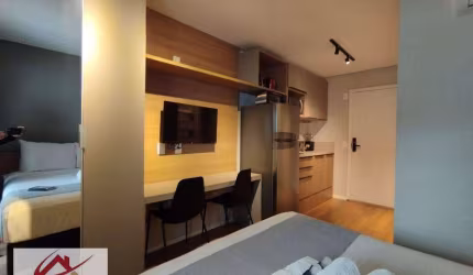 Studio com 24 m² MOBILIADO com 1 dormitório à venda Rua Doutor Jesuíno Maciel - Campo Belo