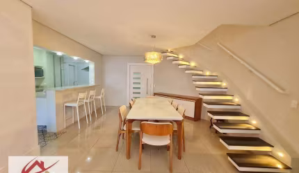 Apartamento Duplex com 3 dormitórios para alugar, 160 m²  no valor R$ 21.000,00 o PACOTE -- Brooklin - São Paulo/SP