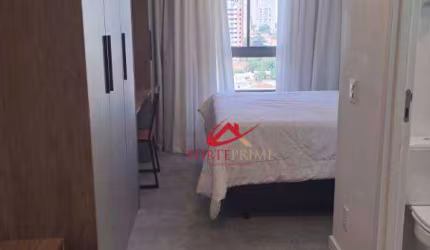 Studio com 1 dormitório para alugar, 28 m² por R$ 4.231,08/mês - Campo Belo - São Paulo/SP