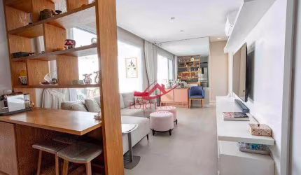 Apartamento com 2 dormitórios à venda, 76 m² por R$ 1.890.000,00 - Moema - São Paulo/SP