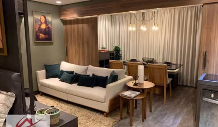 Apartamento com 1 dormitório para alugar, 43 m² por R$ 6.210,00/mês - Campo Belo - São Paulo/SP