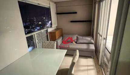 Apartamento com 1 dormitório para alugar, 33 m² por R$ 4.503,09/mês - Brooklin - São Paulo/SP