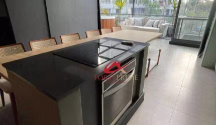 Apartamento com 1 dormitório, 91 m² - venda por R$ 2.500.000,00 ou aluguel por R$ 13.000,00/mês - Itaim Bibi - São Paulo/SP