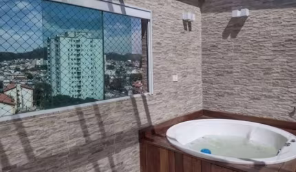 Cobertura com 2 dormitórios à venda, 100 m² por R$ 390.000,00 - Jardim Santo André - Santo André/SP