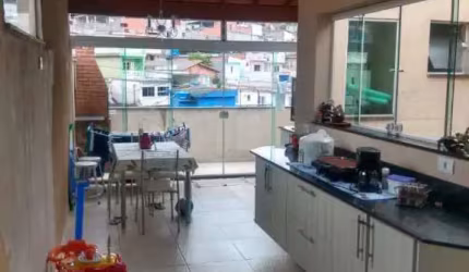 Cobertura com 2 dormitórios à venda, 80 m² - Vila Lutécia - Santo André/SP