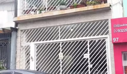 Sobrado com + 1 Casa nos Fundos -à venda, 200 m² - Utinga - Santo André/SP