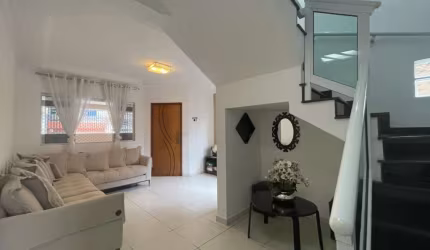 Sobrado com 3 dormitórios à venda, 188 m² por R$ 695.000,00 - Jardim Las Vegas - Santo André/SP