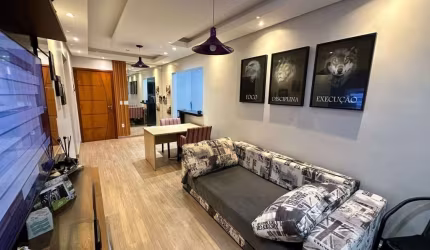APARTAMENTO MOBILIADO COM 1 DORMITÓRIO A VENDA NA TUPI NA PRAIA GRANDE