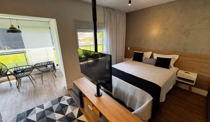 Apartamento Garden com 1 dormitório para alugar, 77 m² por R$ 7.866,36/mês - Chácara Santo Antônio - São Paulo/SP