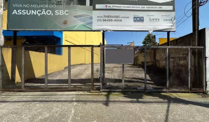 Terreno para alugar, 468 m² por R$ 7.457,00/mês - Assunção - São Bernardo do Campo/SP