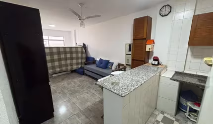 Kitnet mobiliada com 1 dormitório à venda, 36 m² por R$ 175.000 - Aviação - Praia Grande/SP